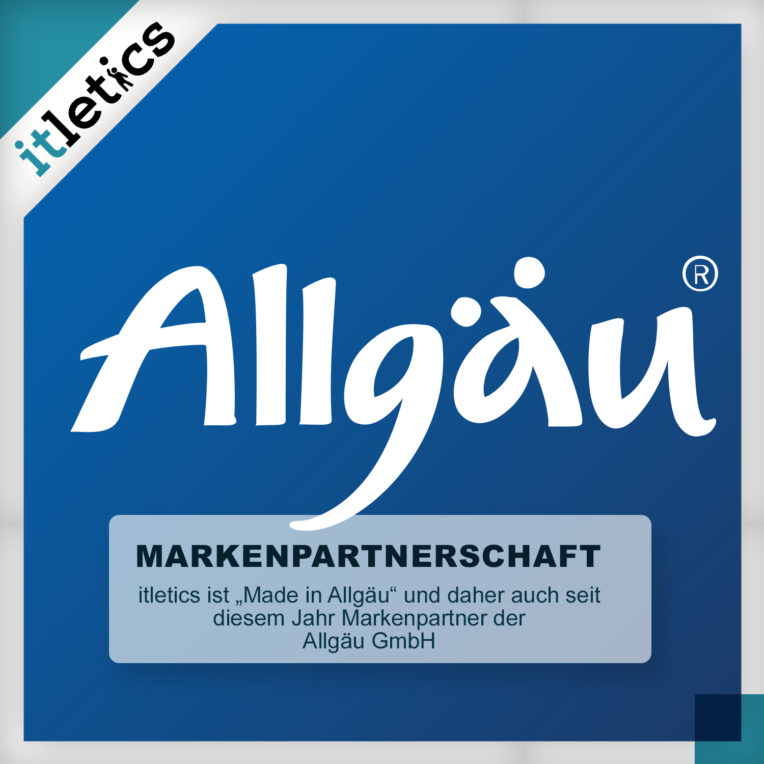 Markenpartnerschaft mit der Allgäu GmbH